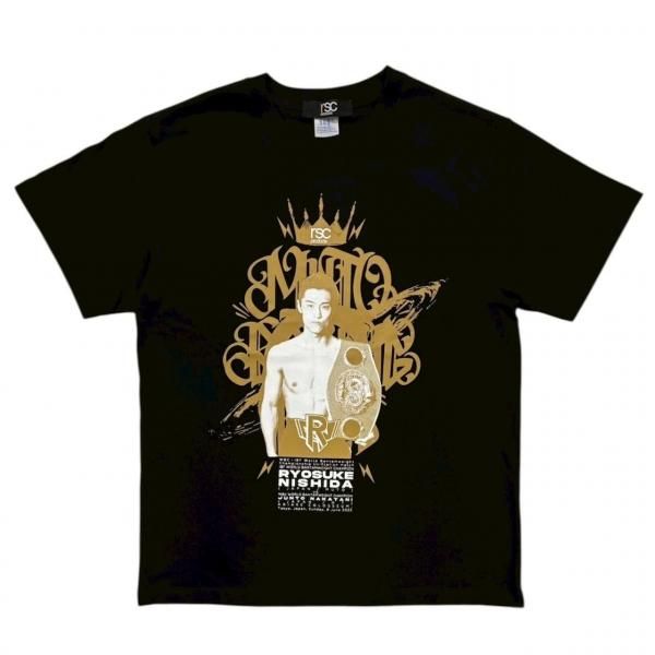 『新品未開封【XL】』中谷潤人×西田凌佑 統一戦記念Tシャツ 西田凌佑世界統一戦応援Tシャツ （黒） – rscproducts online shop