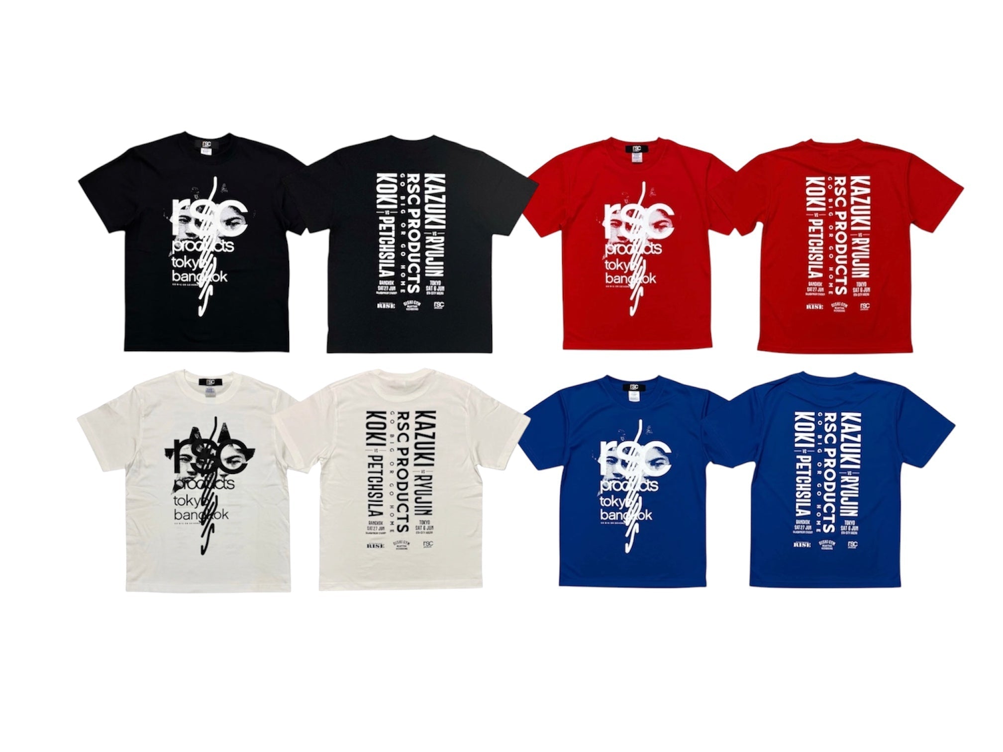 TOKYO TO BANGKOK 大﨑兄弟サポートTシャツ予約受付中 – rscproducts