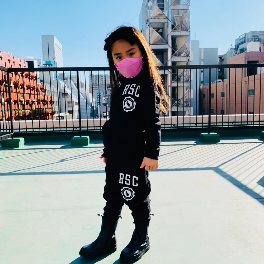 [KIDS] 子供用 college SWEAT ジップアップ パーカー（全５色）