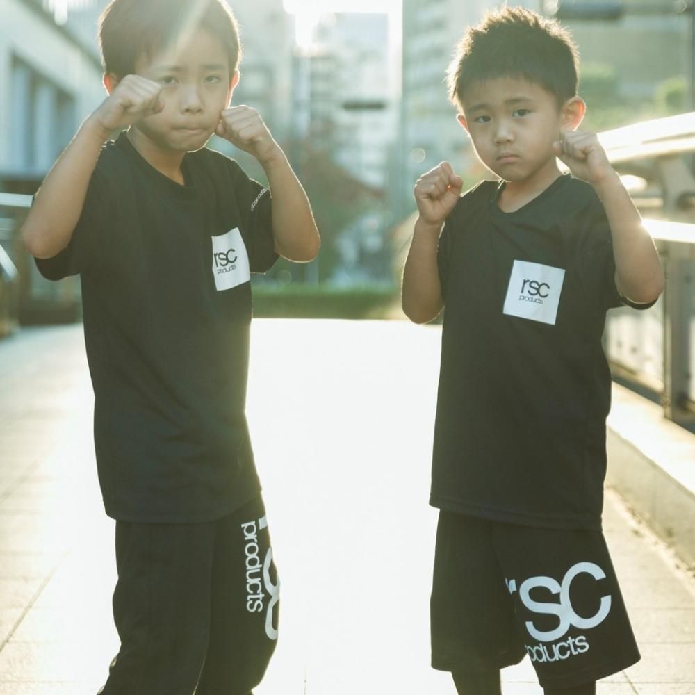 [KIDS] 子供用 ロゴ ドライ ハーフパンツ