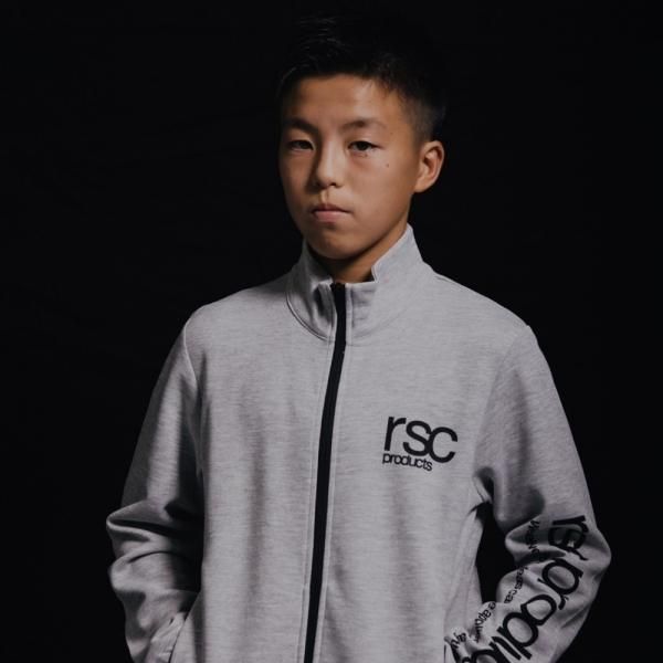 [KIDS] 子供用 LINE ロゴ ドライスウェット ジップジャケット