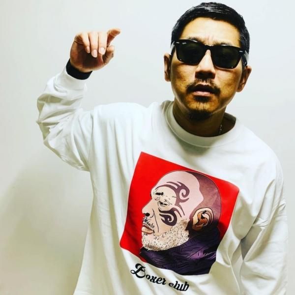 ”TATTOO” ビッグシルエット ロングスリーブ Tシャツ