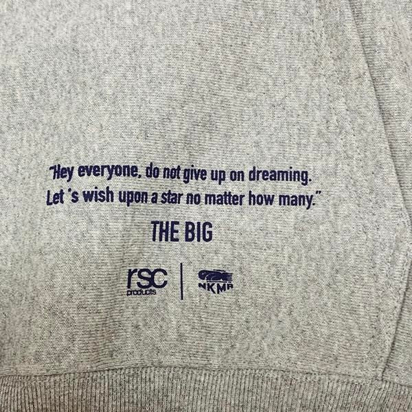 【40%OFFアウトレットSALE】"THE BIG"  George  プルオーバー パーカー(グレー Sサイズ)