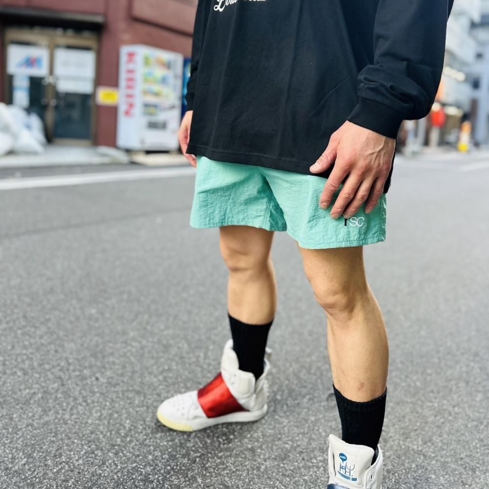 【セール20％OFF】RSC"ロゴ刺繍"ナイロンショーツ(3色）