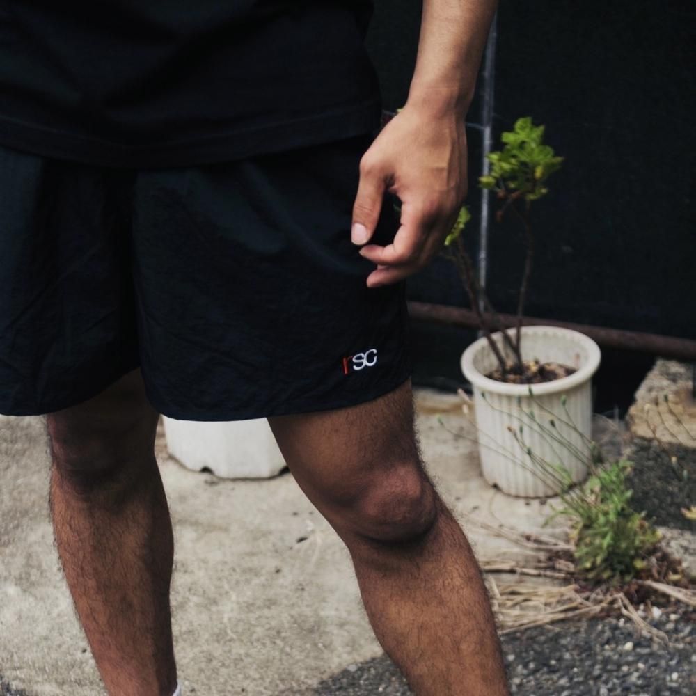 【セール20％OFF】RSC"ロゴ刺繍"ナイロンショーツ(3色）