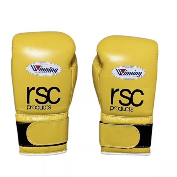 Winning rsc productsコラボグローブ 14 イエロー winning × rsc ]ボクシンググローブマジック14oz（イエロー