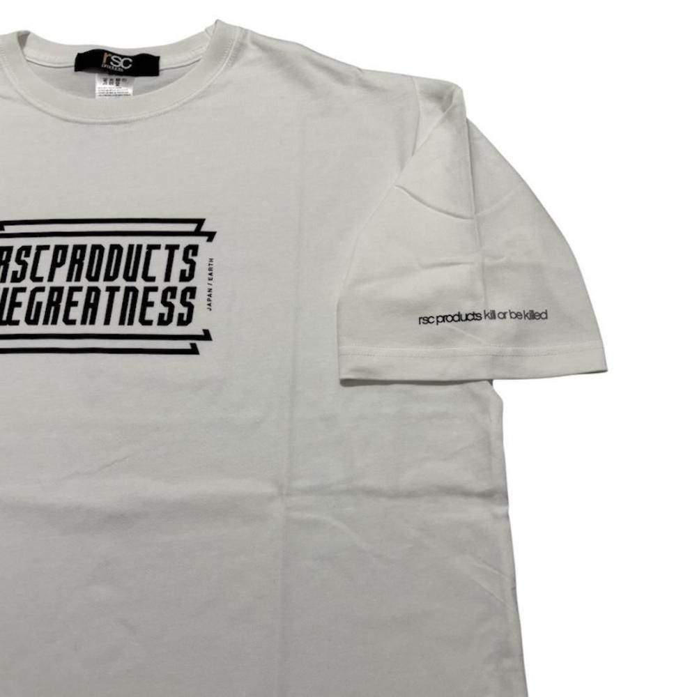 WEGREATNESS ビッグシルエットコットンTシャツ