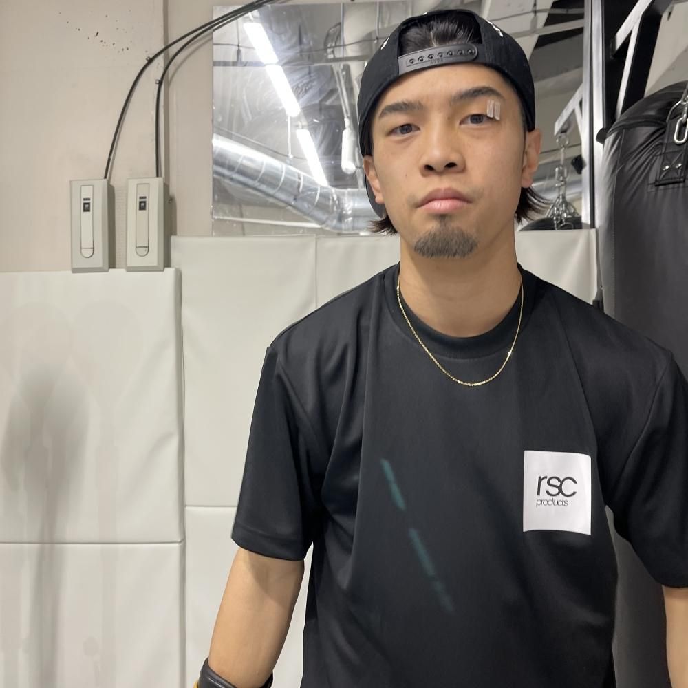 "BOXロゴ"ドライTシャツ