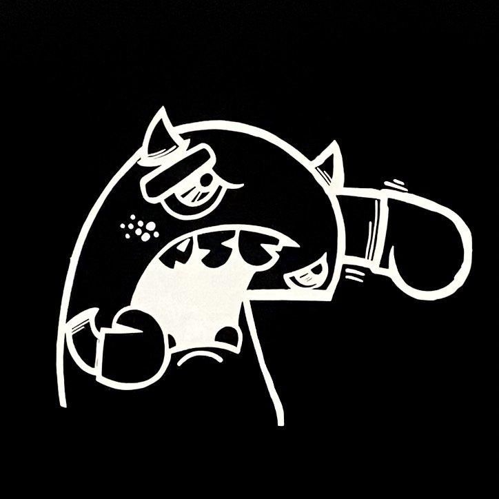 caspergraffiti ビッグシルエットTシャツ（全２色）