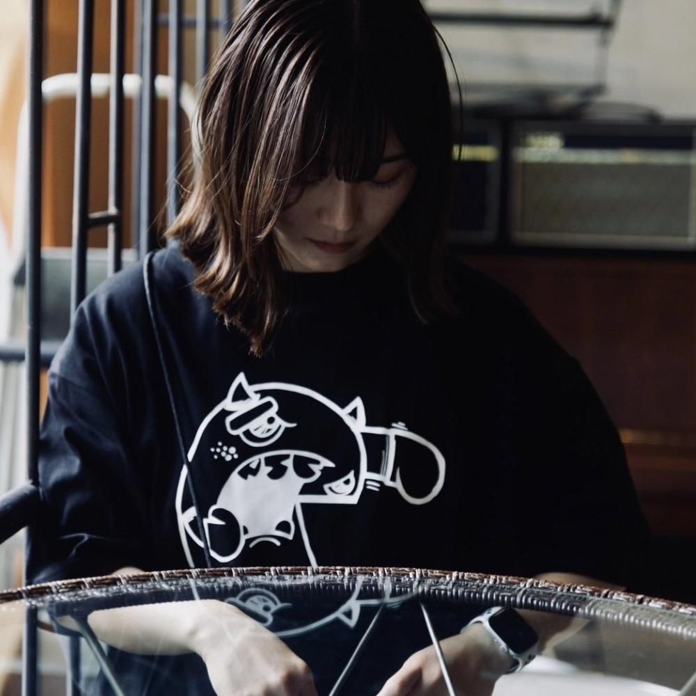 caspergraffiti ビッグシルエットTシャツ（全２色）