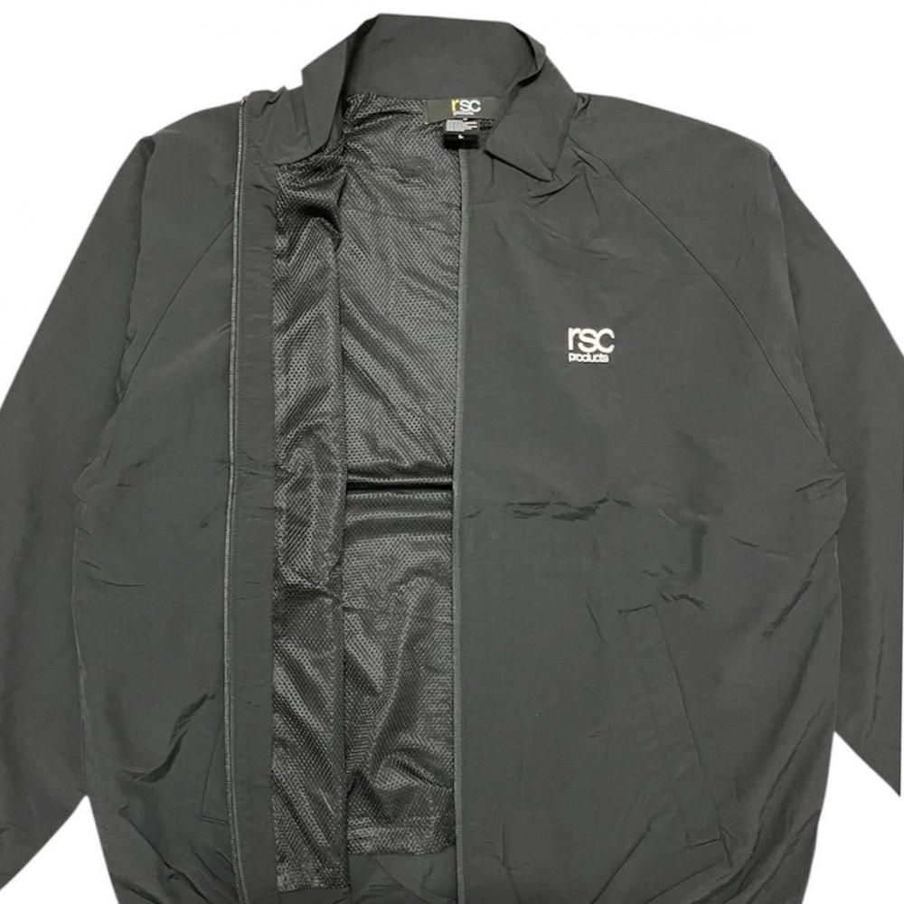 ワンポイント刺繍 コットンライクジャケット