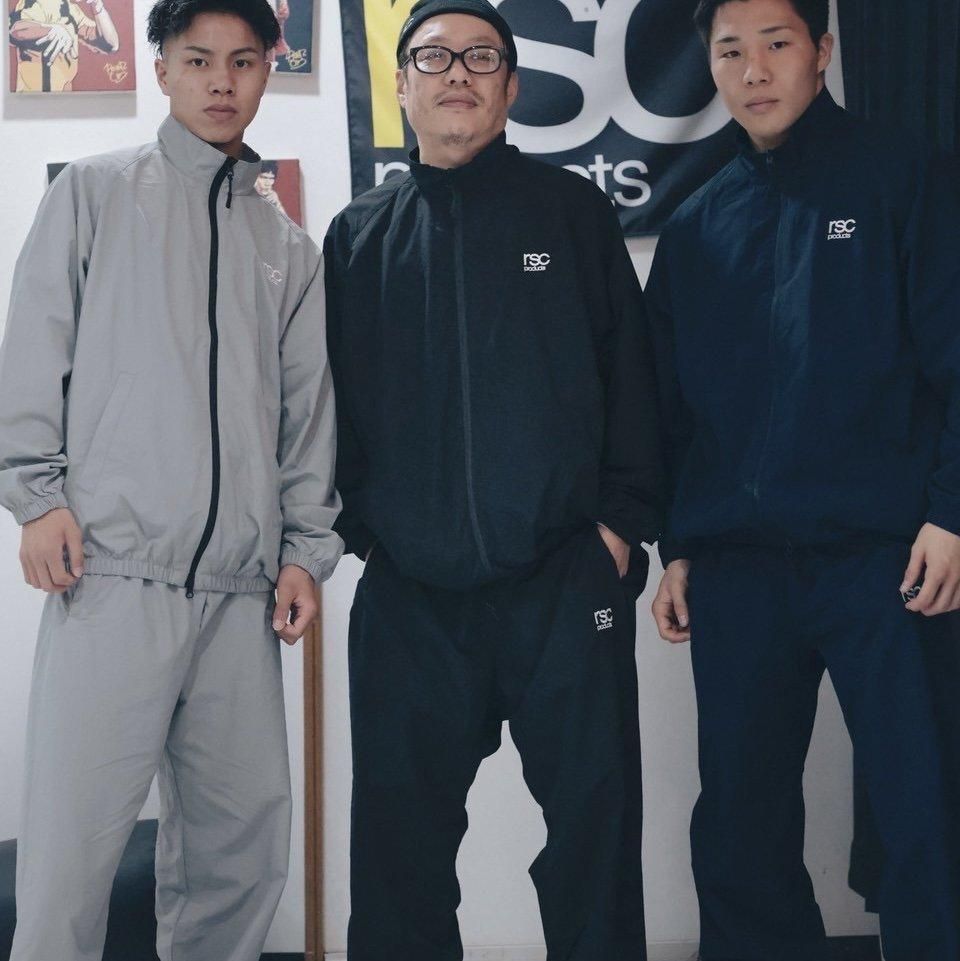 ワンポイント刺繍 コットンライクパンツ