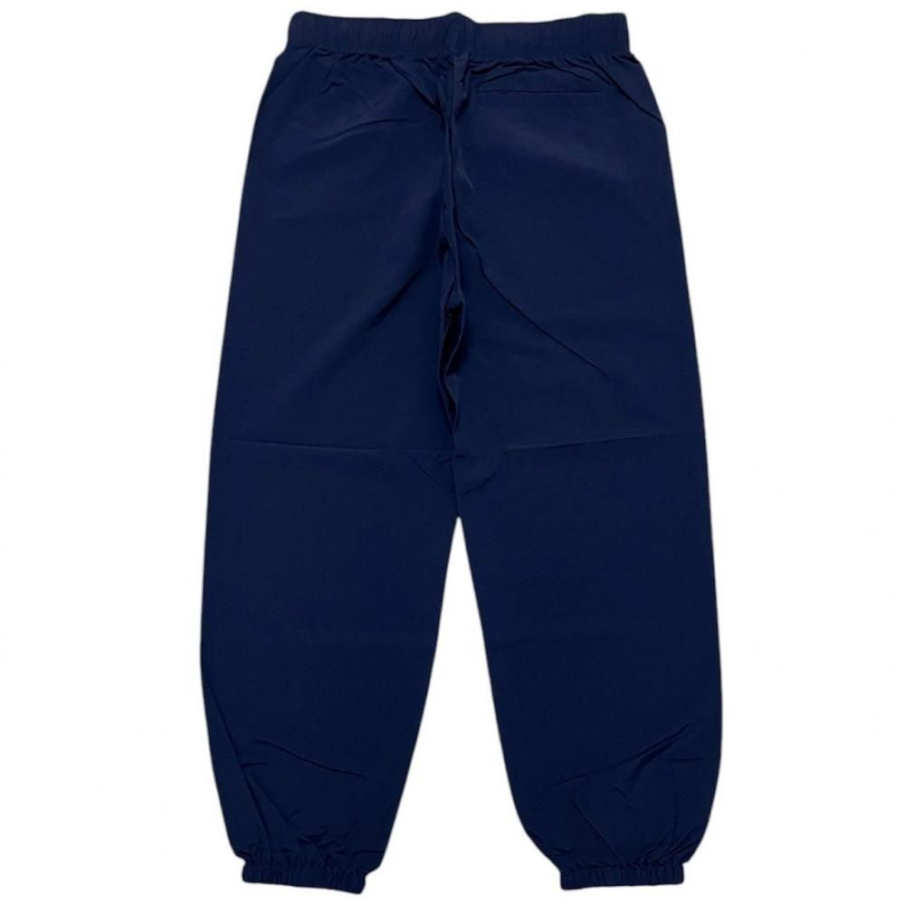 ワンポイント刺繍 コットンライクパンツ