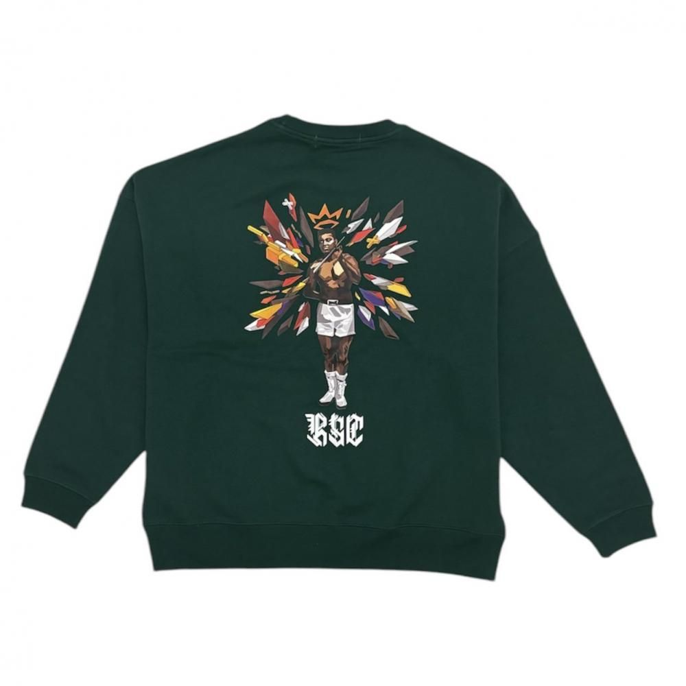 KAREZMAD ビッグシルエット クルーネックスウェット