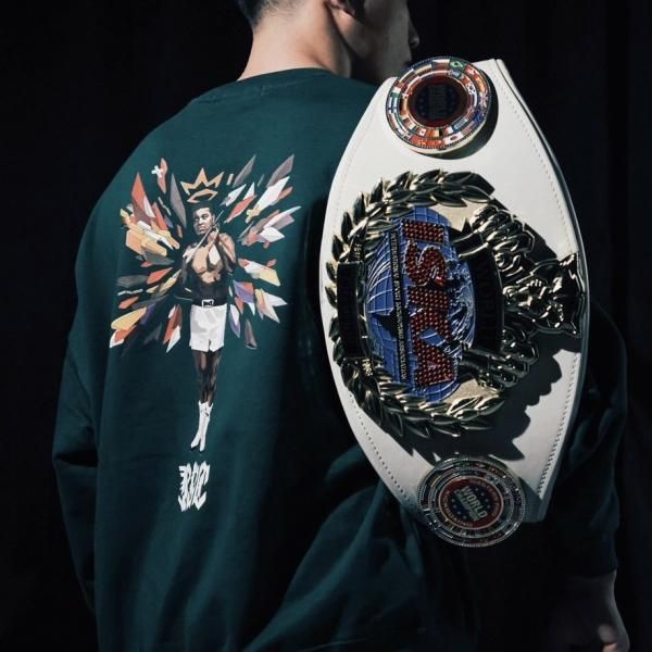 KAREZMAD ビッグシルエット クルーネックスウェット