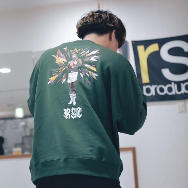 KAREZMAD ビッグシルエット クルーネックスウェット