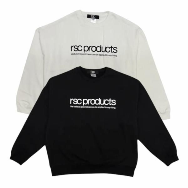 LINE ロゴ ビッグシルエット クルーネックスウェット
