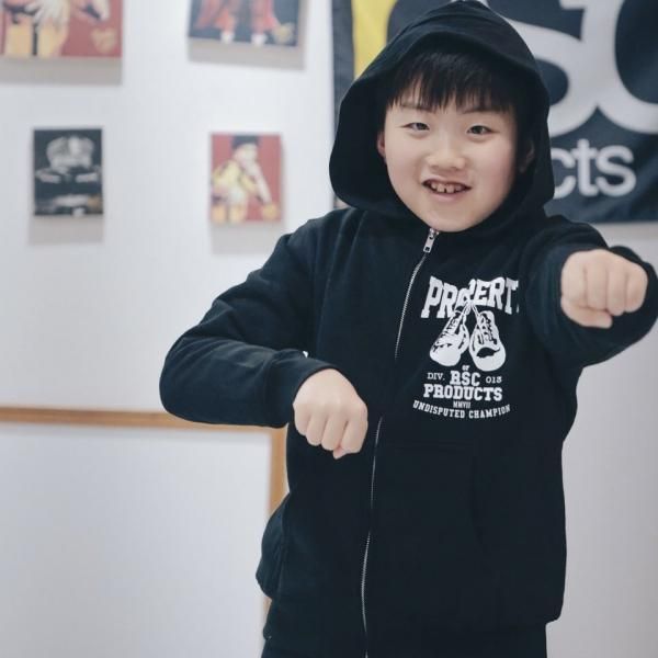 【KIDS】PROPERTY スウェットジップアップパーカー