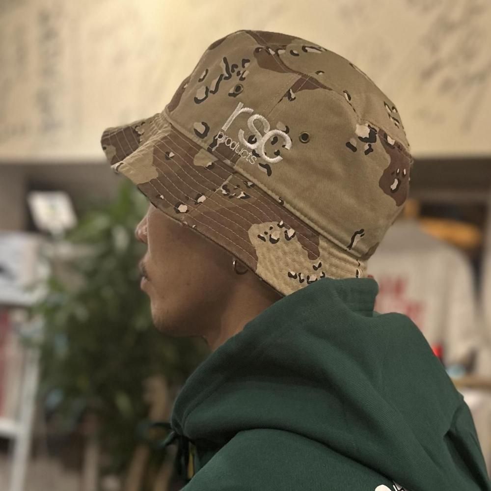 rscロゴ刺繍バケットHAT（全３色）