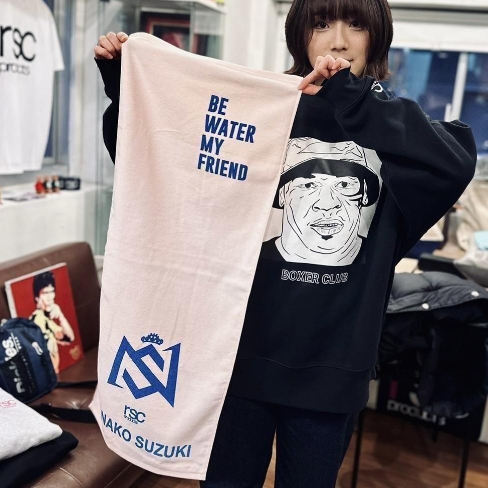 【インスタライブ直筆サイン入り】鈴木なな子フェイスタオル