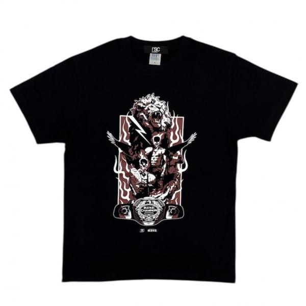 RISE ×RSCコラボ FIRE BALLTシャツ
