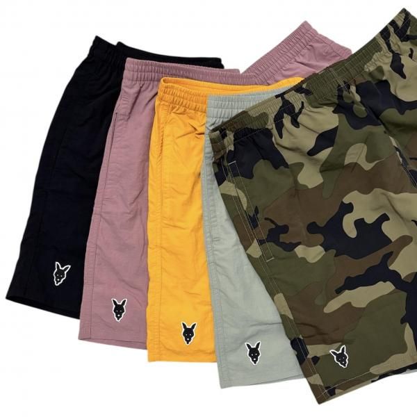 RSC"ロゴ刺繍"ナイロンショーツ(全5色)