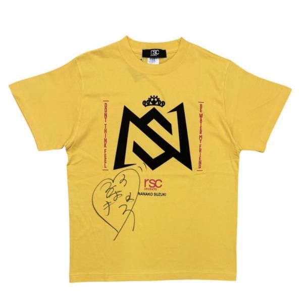 【インスタライブ直筆サイン入り】鈴木なな子応援コラボ Tシャツ（バナナイエロー）
