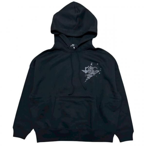 【新作】"IWU"ビッグシルエットプルオーバー パーカー(裏起毛）（全３色）