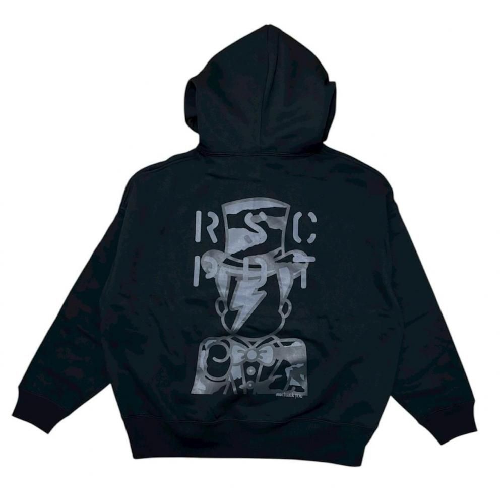 【新作】"IWU"ビッグシルエットプルオーバー パーカー(裏起毛）（全３色）