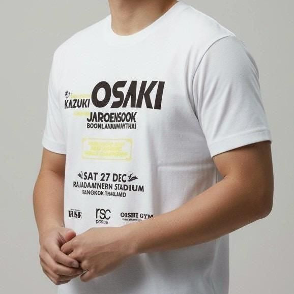 WORLD FIGHT PROJECTサポーターTシャツ｜大崎一貴（全3色）