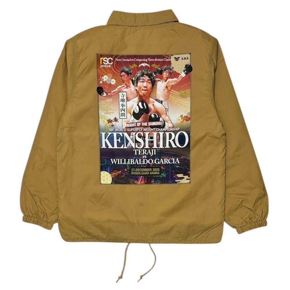 WORLD FIGHT PROJECT 限定アートコーチジャケット｜寺地拳四朗（全3色）