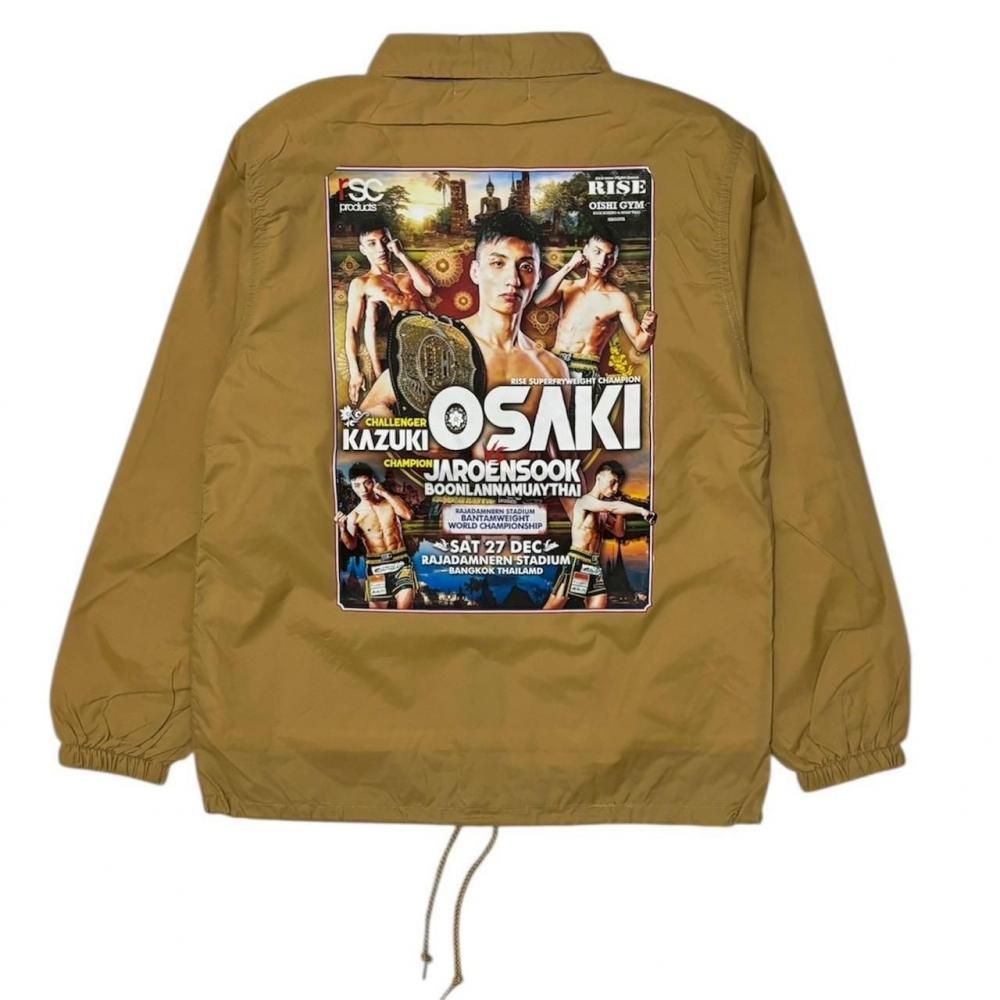 WORLD FIGHT PROJECT 限定アートコーチジャケット｜大?一貴（全3色）