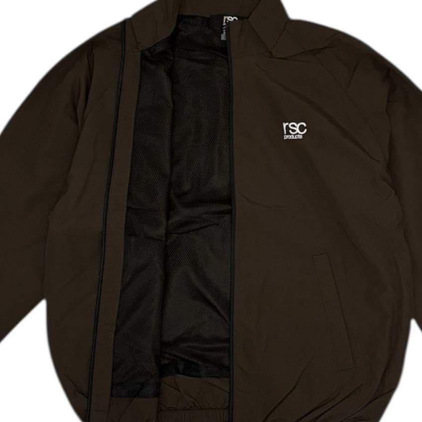 【新色】ワンポイント刺繍コットンライクジャケット