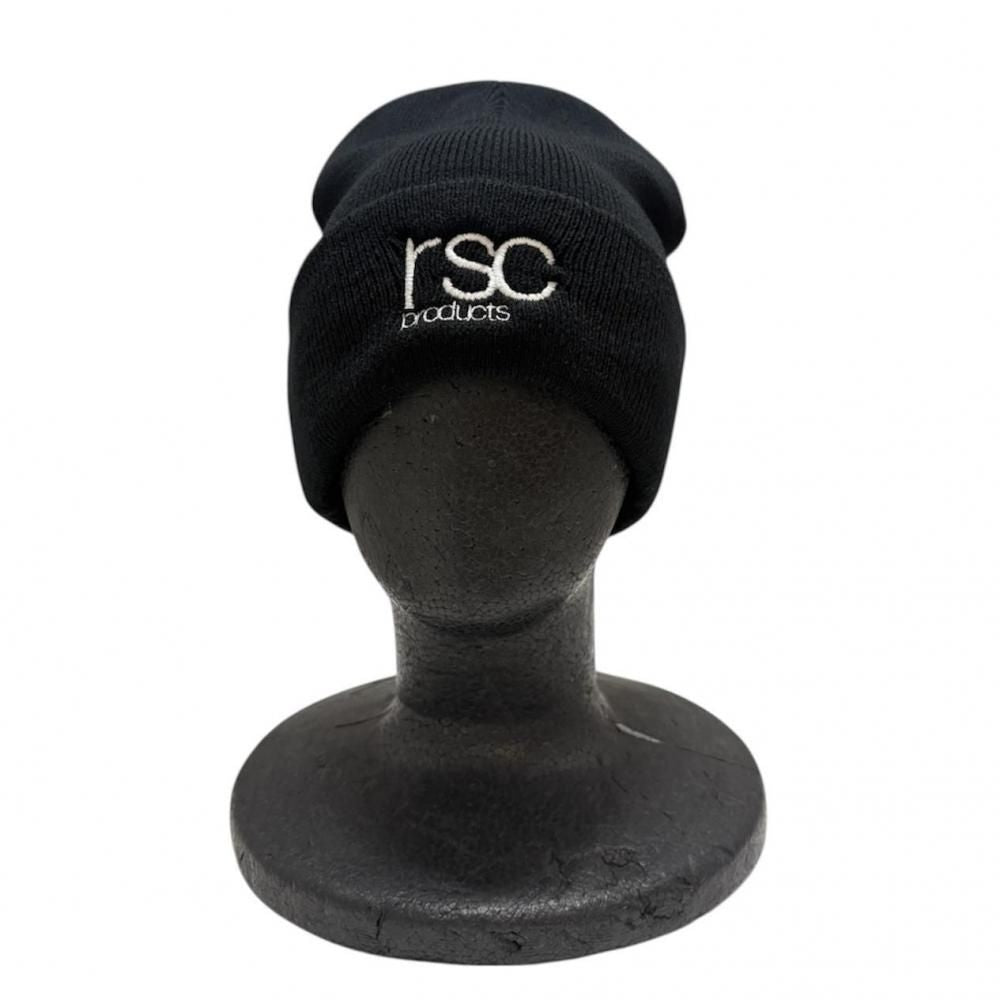 rscロゴ刺繍アクリルKNIT CAP ダブル