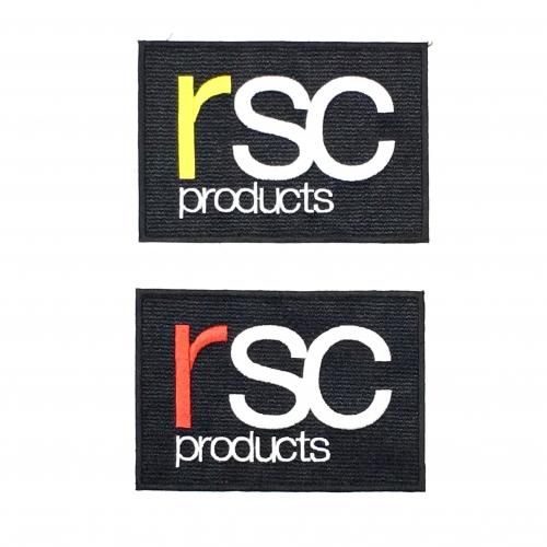 rsc products ロゴ ワッペン  ( S 約6㎝ × 9㎝)（全２色）