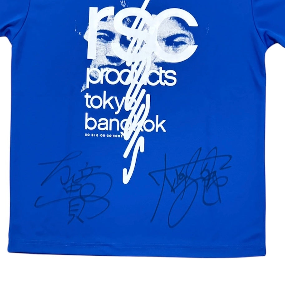 大﨑一貴・孔稀 直筆サイン入り】 TOKYO TO BANGKOK 大﨑兄弟サポートT