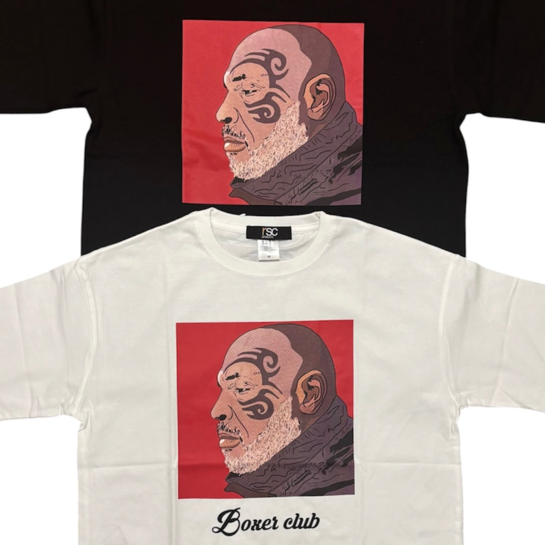 【数量限定】BOXER CLUB "TATTO"ビッグシルエットTシャツ　M,L サイズ（全２色）