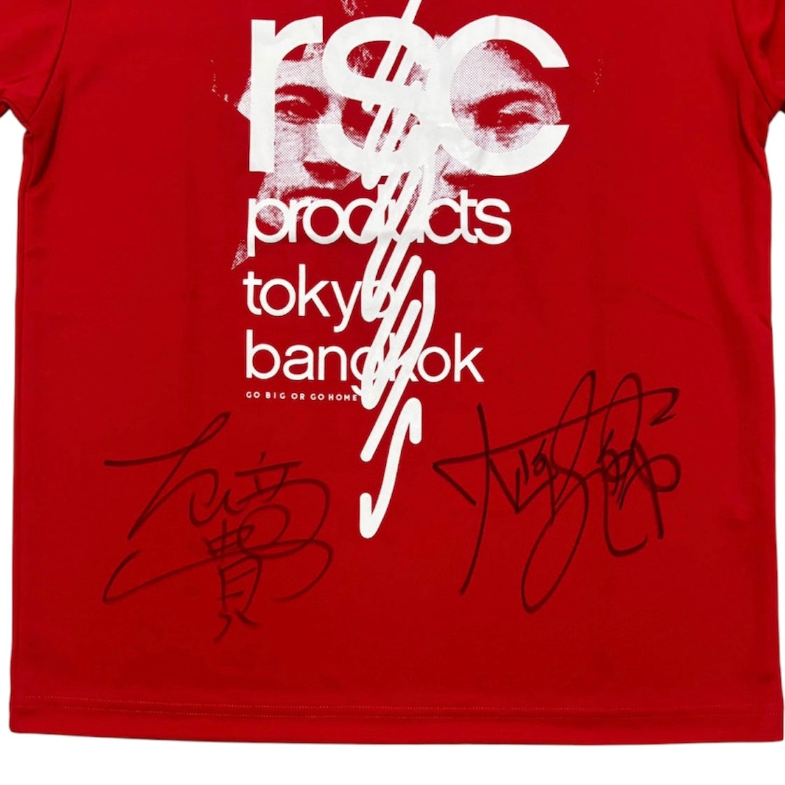 大﨑一貴・孔稀 直筆サイン入り】 TOKYO TO BANGKOK 大﨑兄弟サポートT