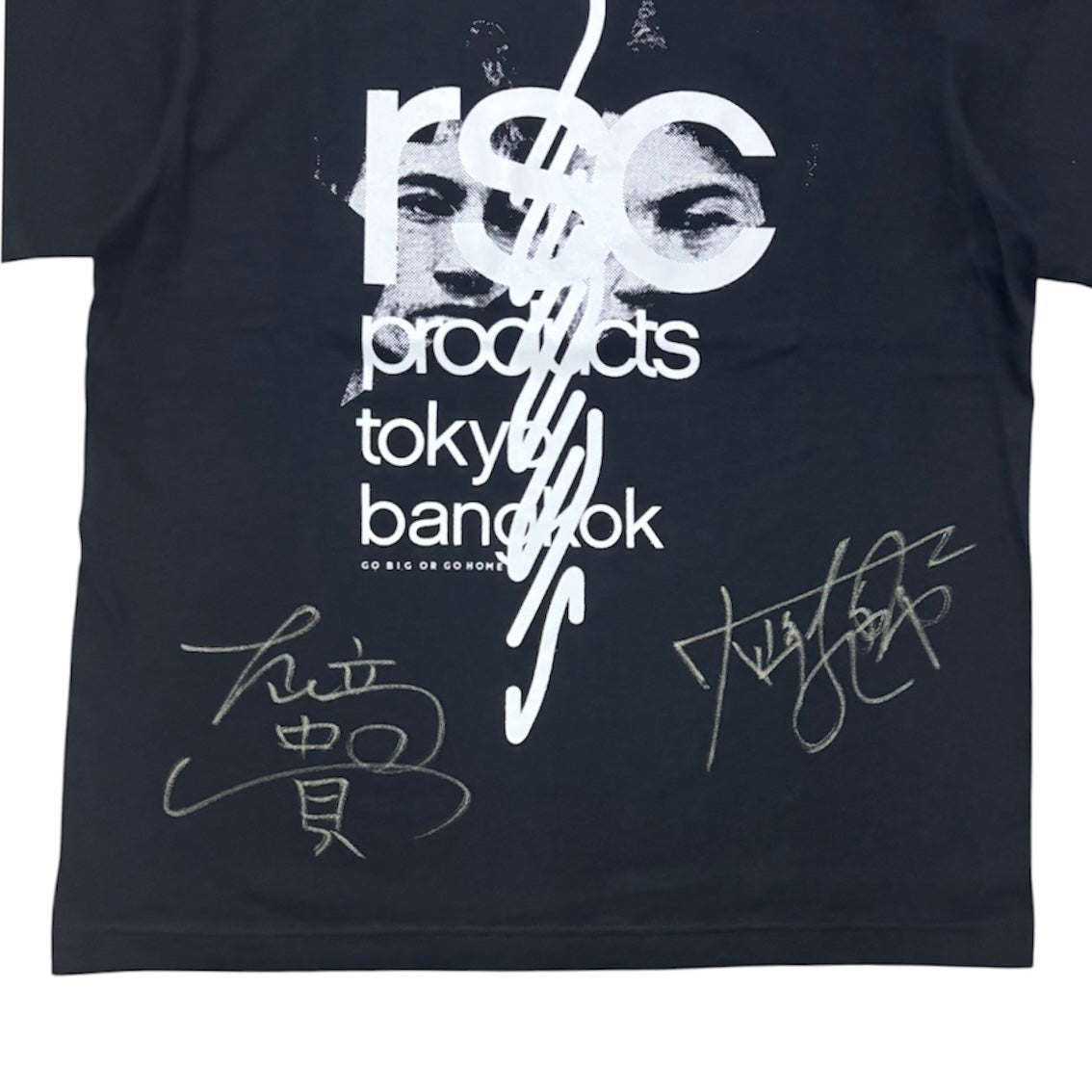 【大﨑一貴・孔稀 直筆サイン入り】 TOKYO TO BANGKOK 大﨑兄弟サポートTシャツ