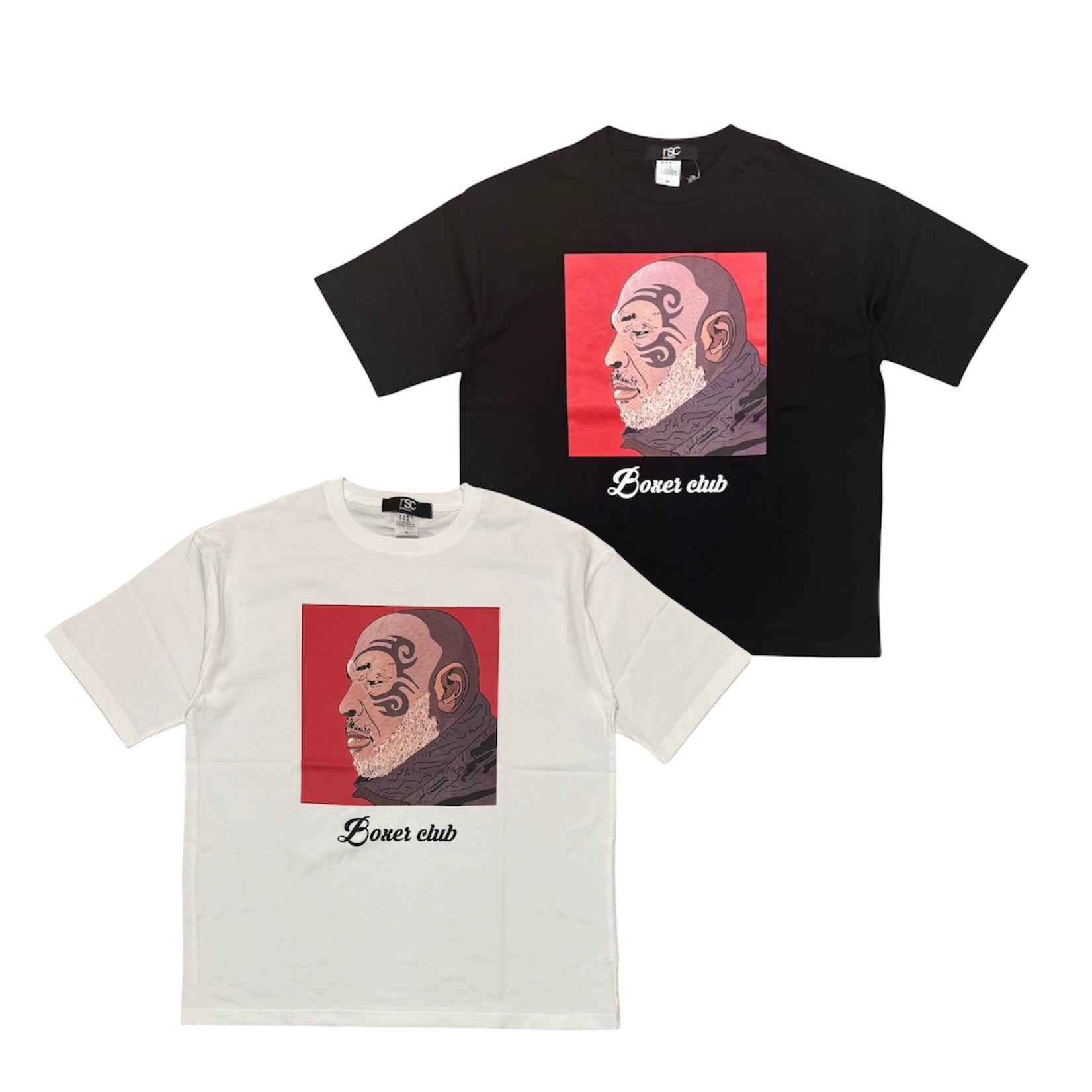 【数量限定】BOXER CLUB "TATTO"ビッグシルエットTシャツ　M,L サイズ（全２色）