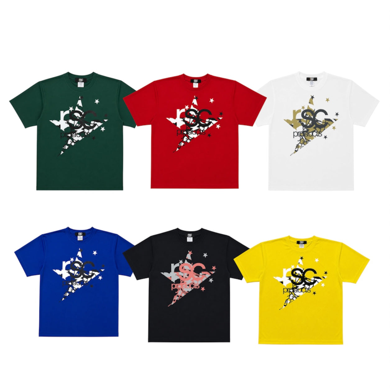 【新作】RSC STAR ドライTシャツ（全6色）